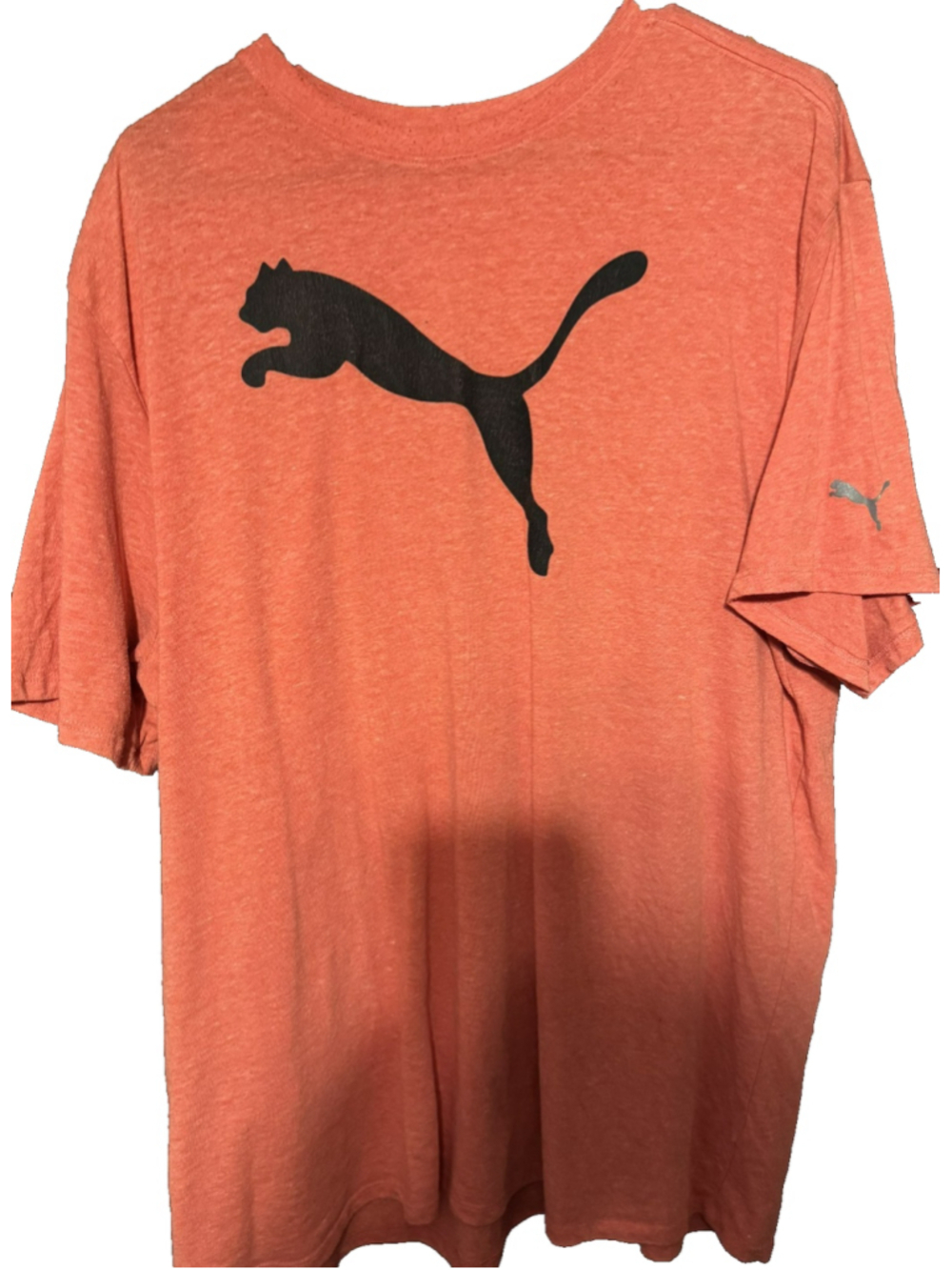 Puma Red Logo T-Shirt Men's Size XXL